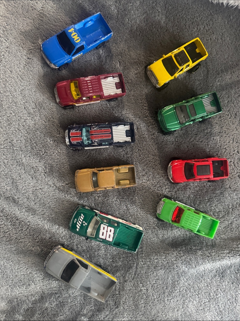 Hot wheels truck collection
